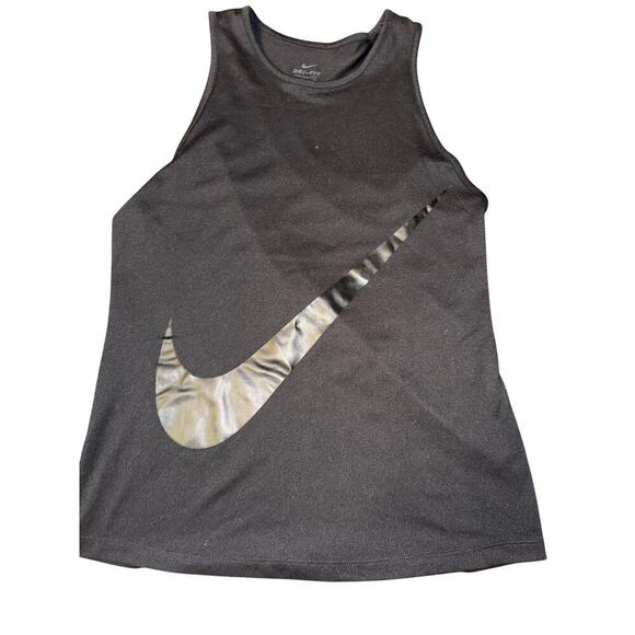 NIKE BLACK top size small S - Picture 1 of 4